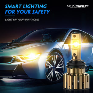 Novsight F03Y LED Headlight 15,000 Lumens 70W