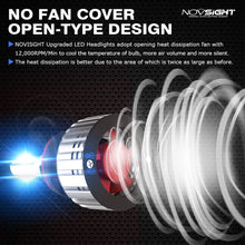 Load image into Gallery viewer, Novsight N12 LED Headlight 10,000 Lumens 72W
