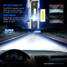 Load image into Gallery viewer, Novsight N38 LED Headlight 16,000 Lumens 100W
