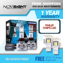 Load image into Gallery viewer, Novsight N9 LED Headlight 10,000 Lumens 60W
